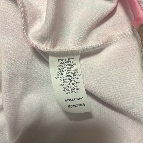 Ovi Fuchsia Pink Yellow Floral Print Sleeveless Sheath Lined Dress NWOT - Picture 15 of 16